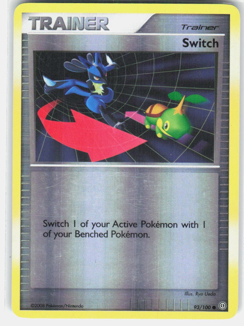 Switch 93/100 Common Stormfront Pokemon Reverse Holo Near Mint