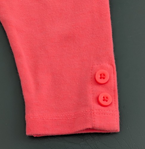 2 Pc Size: 6 Months Coral Polka Dot One-Piece Top & Size: 3-6 Months Pants - Picture 10 of 12