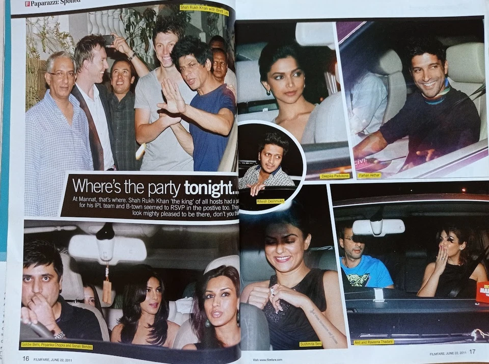 Filmfare June 22, 2011 * Bollywood Rare Magazine - Image 4 of 4