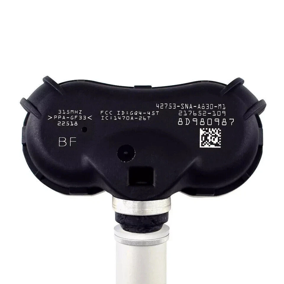 4X TPMS Tire Pressure Senso OEM 42753-SNA-A830-M1 315 MHz For Honda CRZ Odyssey - Image 4 of 4