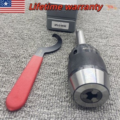 APU13-MAT2 Keyless Drill Chuck Integral Shank Self-Tightening 1mm-13mm Morse