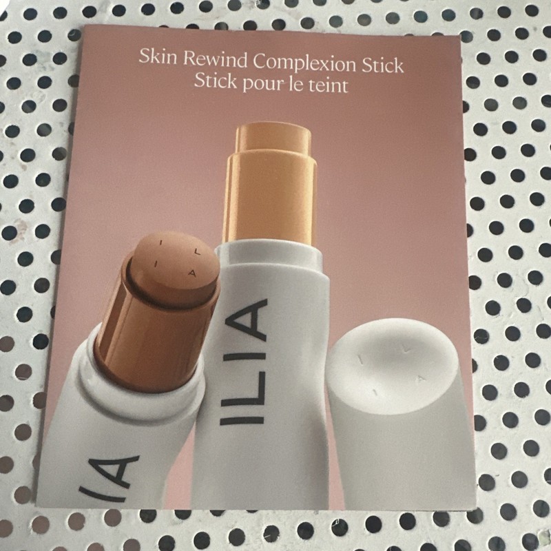 Ilia Skin Rewind Complexion Stick Samples 12 Colors on Card NEW!