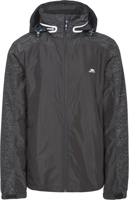 Trespass Herren Jacke Fahrradjacke Regenjacke Outdoor Sport, Prominent, Grau, L