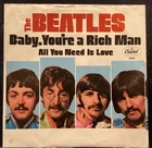 The Beatles All You Need Is Love Capitol 5964 45 rpm 7” PS West C Picture Sleeve