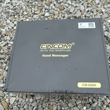 Cincom  Hand Massager with Heat CM-026H White Handheld RechargeableCordless