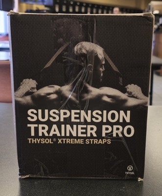 THYSOL Resistance Trainer Pro Xtreme Straps Army | Set di cinghie di allenamento con ancoraggio per porta regolabile | per allenamenti a casa e in viaggio