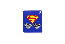 Superman Rhinestone Studded Stud Earrings