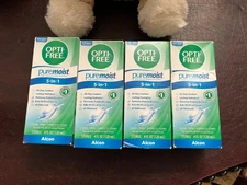 Alcon Opti-Free PureMoist Multi-purpose Disinfecting Solution 4 FL Oz 4PK