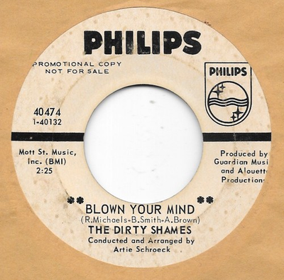 #ad THE DIRTY SHAMES Blown Your Mind on Philips psych garage fuzz PROMO 45 HEAR $12.00