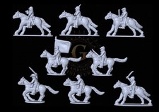 Civil War Union Cavalry X8: 15mm Wargames and Diorama Miniatures