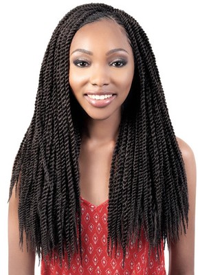 Motown Tress 3x Mega Senegal Twist pre-looped 18'' (81 strand)