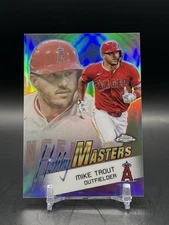 2025 Topps Chrome- Hobby Masters SSP- Mike Trout HM-13 Los Angeles Angels