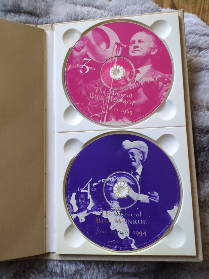 The Music Of Bill Monroe From 1936 To 1994 CD Box Set (4-Disc) With ...