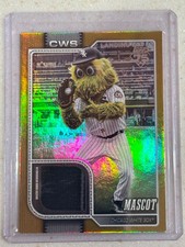 2026 Topps Series 1 - Mascots Patch Chicago White Sox #MAS-CWS Gold /50