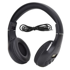 23dB Stereo Separation Foldable FM Radio Reception Headphone 50-108MHZ