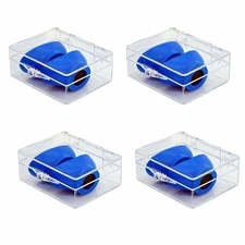 Super Sunnies Slim Flex UV Eye Protection Individual Tanning Goggles, Blue-4