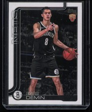 #208 2025-26 Topps Egor Dëmin RC Brooklyn Nets