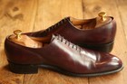 J.M.Weston Burgundy Leather Oxford Lace Up Shoes Men's UK 9 US 10 EU 43