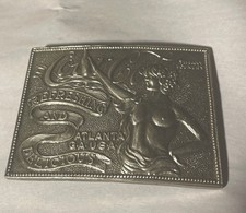 Coca Cola Metal Belt Buckle Refreshing Delicious USA