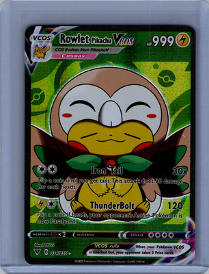 2023 VCOS #034 Rowlet Pikachu