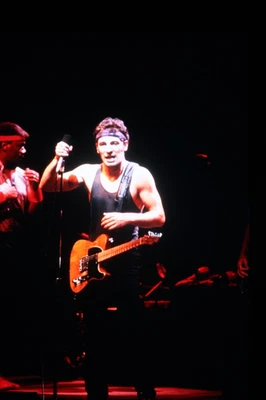 Bruce Springsteen Foto Transparenz Positiv Werbemotiv Um 1990er - Bild 1 von 4