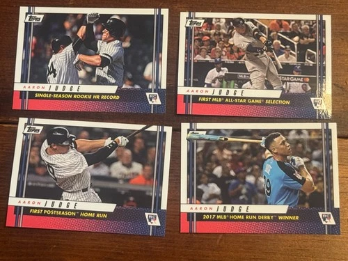 4 Aaron Judge 2017 Topps On Demand Rookie Class MLB Debut-Great RC's-Fast Ship
