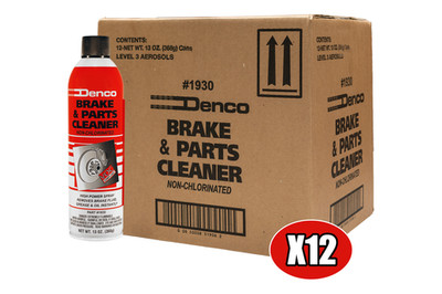 Denco #1930 Brake Cleaner - Non-Chlorinated - Low Odor - 13 OZ Cans - 6 to 192