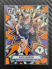 2025 Panini Donruss WNBA Kate Martin My House #20 Orange Laser /399 Las Vegas