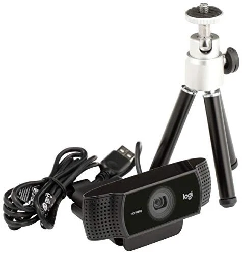 Logitech Webcam C922n Full HD 1080P Streaming Shooting with Tripod Stand and Aut - Image 4 of 4