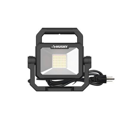 #ad Husky 3000 Lumen LED Corded Work Light $72.99