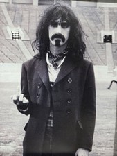 Vintage Frank Zappa Poster 2002 Art Print 17" x 23" by  David Drennon New Rare