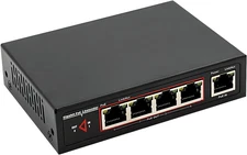 Poe Extender with Gigabit Speeds & Passthrough Switch, 48V 60W Poe+, 1 Poe++ in