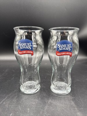 Samuel Adams Boston Lager  FOR THE LOVE OF BEER  Pint Glasses Set Of Two