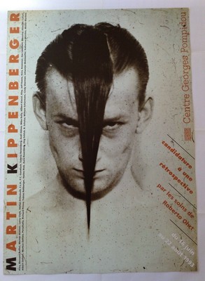 MARTIN KIPPENBERGER "Candidature à une retrospective" Original Poster 1993 | eBay