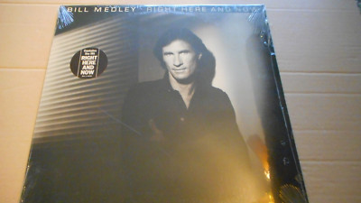 Bill Medley Right Here and Now レコード Bill Medley Right Here And Now Sealed 1982 Vinyl LP | eBay