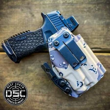 Sig Sauer P365 XMacro w/Streamlight TLR-7 Sub Desert Storm Camo RH IWB Holster