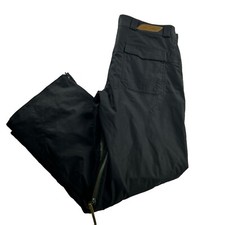 Rossignol Mens Performance Ankle/Thigh Zip Ski/Snow Pants Black XL