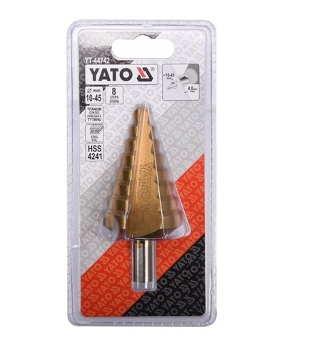 Stepped taper drill Ø 10-45 mm HSS 4241 (YT-44742) - Picture 4 of 6