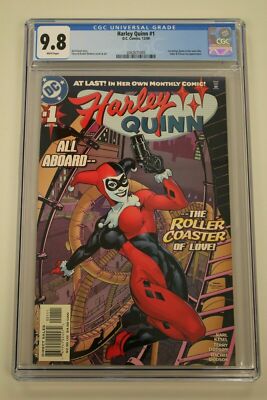 Harley Quinn #1 CGC 9.8 DC 2000 1st appearance in title! Suicide Squad ...