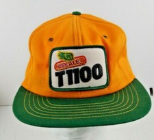 Vintage Dekalb T1100 Seed Cap Hat Snapback Swingster USA Patch Trucker
