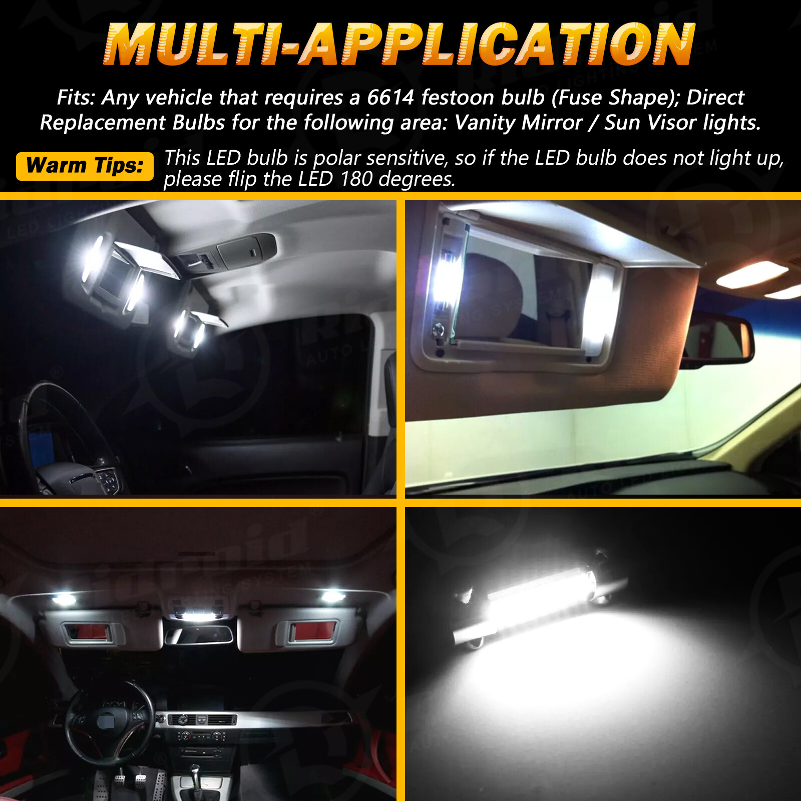 15X White LED interior lights package kit For 2011-2021 Jeep Grand Cherokee+Tool