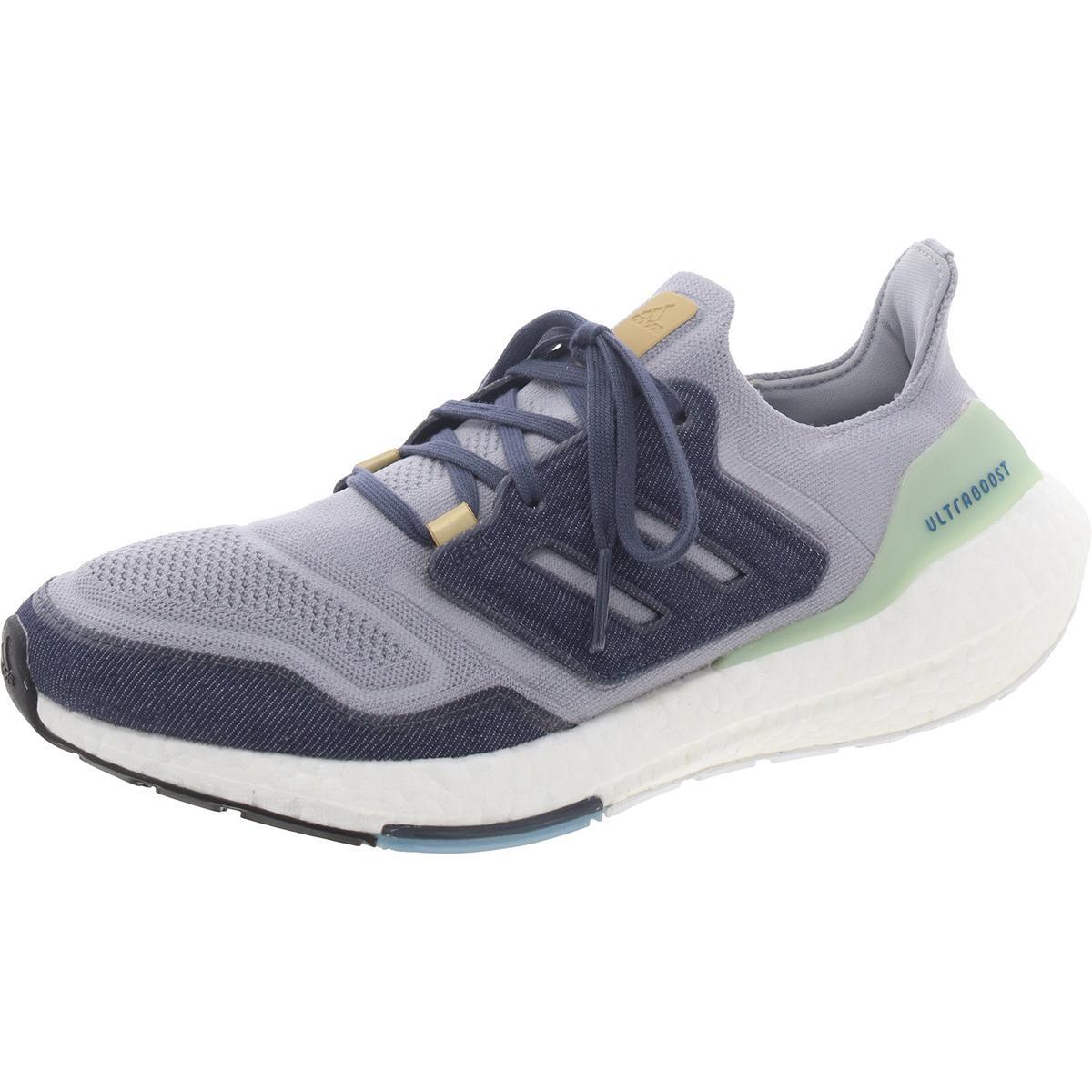 Мужские кроссовки для бега и тренировок Adidas Ultraboost 22 серого цвета 9.5 Medium (D) BHFO 2567