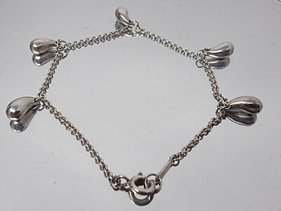 Vintage Tiffany & Co. Elsa Peretti Sterling Silver Teardrop