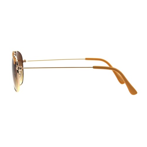 Girl's Fashion Sunglasses Gold Round Pilot Cute Bow Ribbon Design - Picture 9 of 25