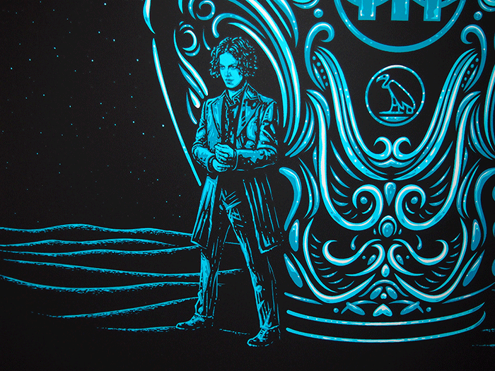 Jack White Stripes 14 San Francisco Poster Signed & Numbered
