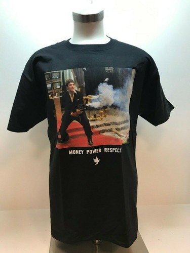 Money Power Respect t shirt scarface 