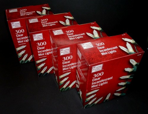 300-Light Clear Incandescent Stay Lit if A Bulb Burns Out Mini Christmas (4 pk) - Picture 6 of 6