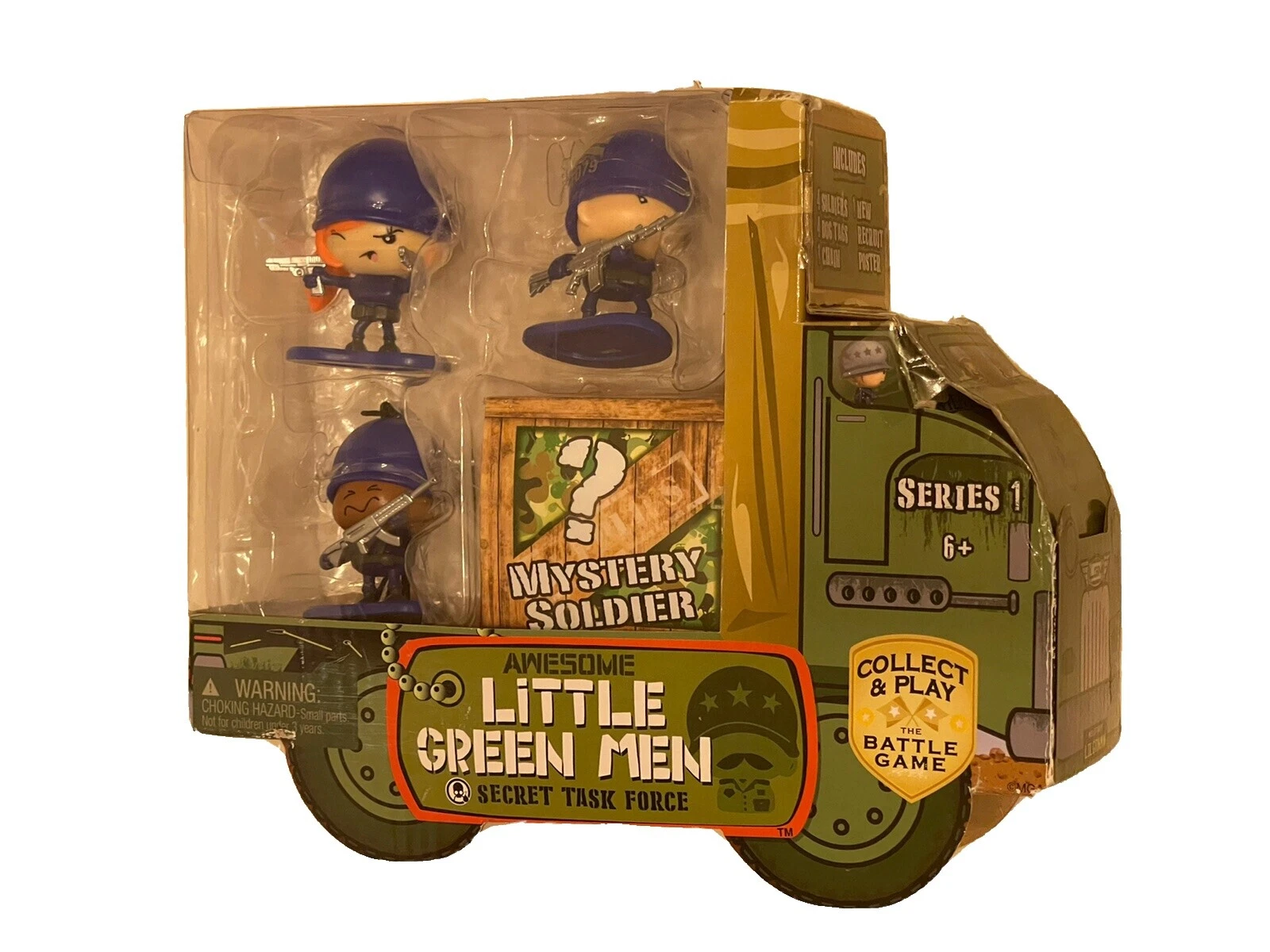 Figuras de acción de plástico MGA Entertainment soldado y accesorios