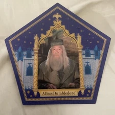 Collectable Harry Potter Chocolate Frog Hologram Card- Albus Dumbledore MINT