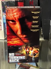 No Turning Back (VHS) Jesus Nebot,  Screen Media VHS VIDEO TAPE! BRAND NEW!